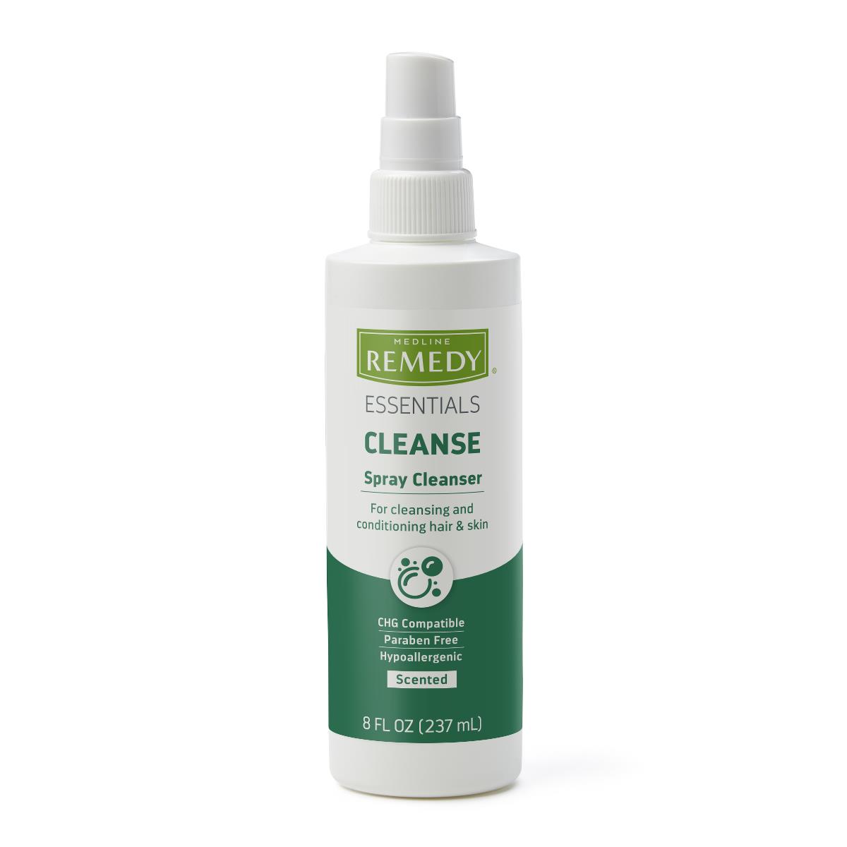 Medline Remedy Essentials No-Rinse Body Cleanser 8oz 1Ct