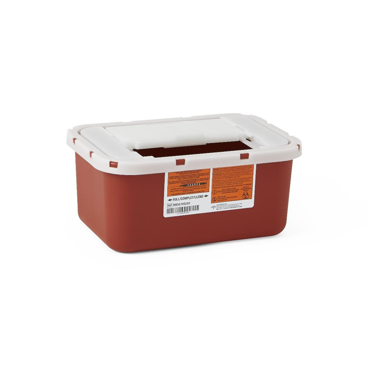 Medline Multipurpose Sharps Container 1 Gallon 1Ct