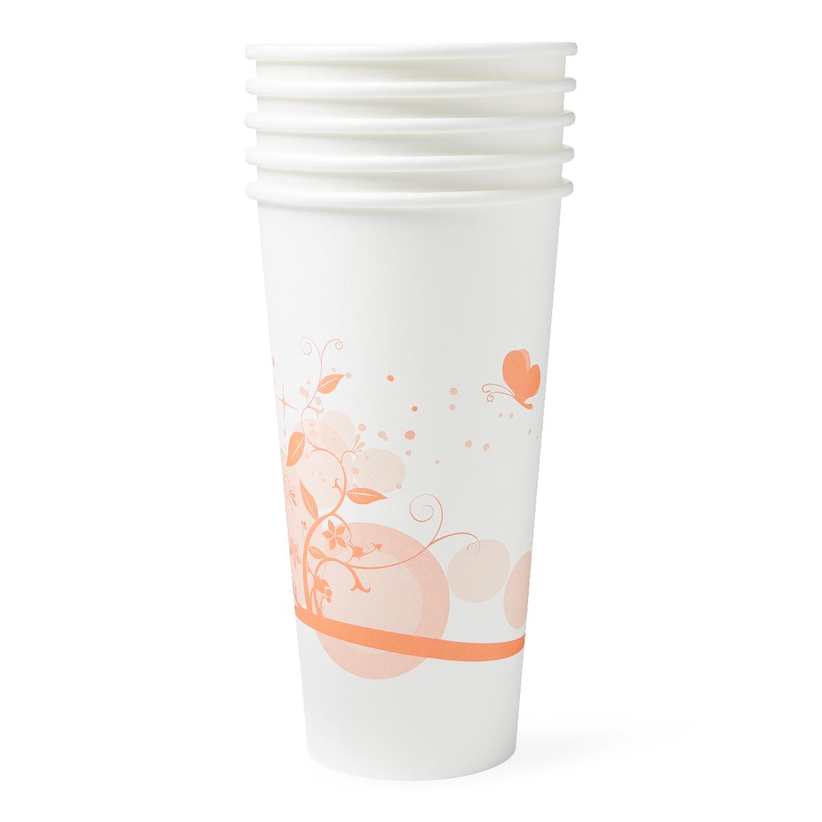 Medline Disposable Hot Beverage Paper Cups 16oz 50Ct