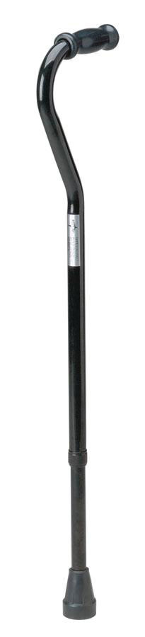 Medline Steel Bariatric Cane 500lb Black 1Ct