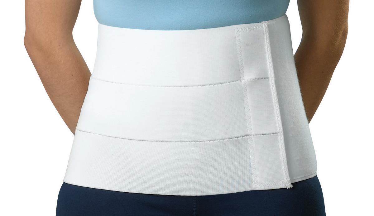 Medline Premium 3-Panel 9in Abdominal Binder L/XL 1Ct