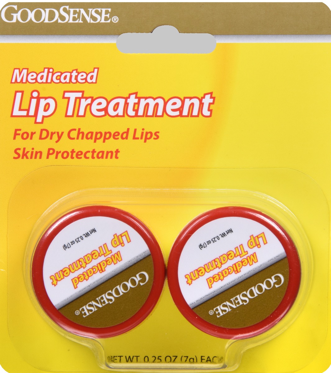 GoodSense Medicated Lip Balm Treatment Tins 2Ct