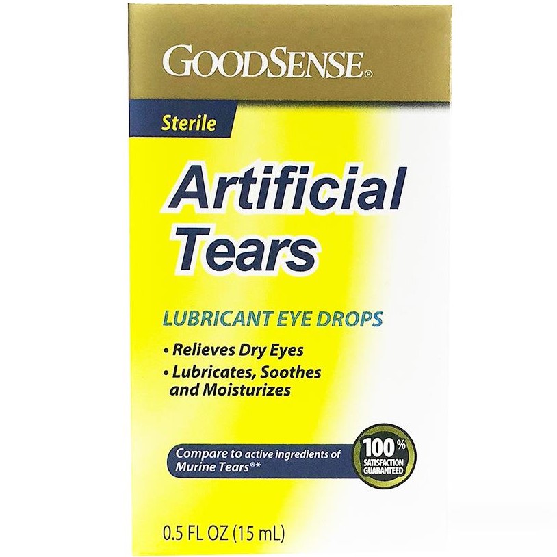 GoodSense Artificial Tears Drops 0.5oz 1Ct