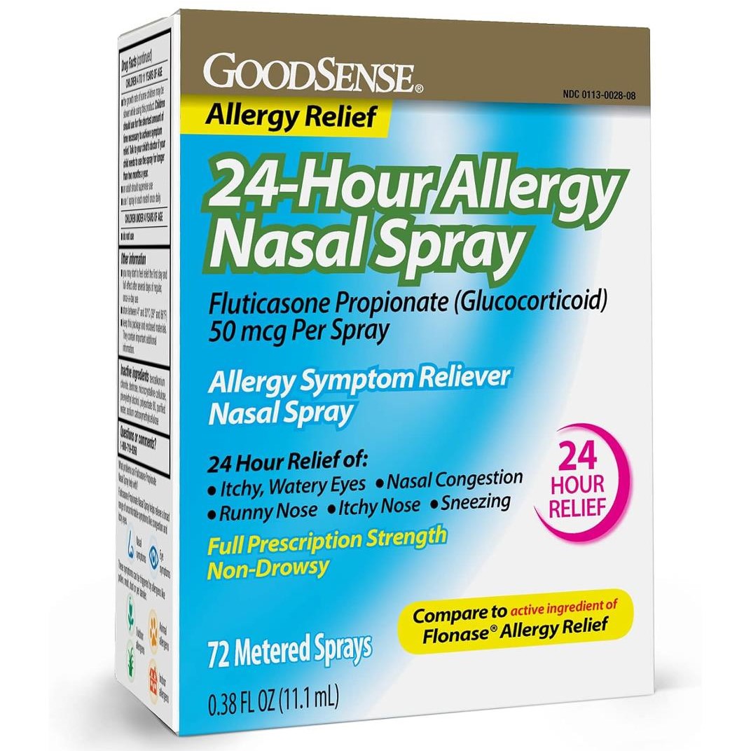 GoodSense Fluticasone Propionate Nasal Spray 50mcg 1Ct