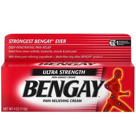 Bengay Ultra Strength Pain Relief Cream 4oz 1Ct