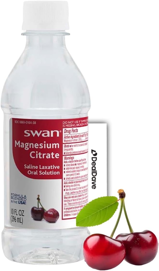 Magnesium Citrate Oral Solution Cherry 10oz 1Ct