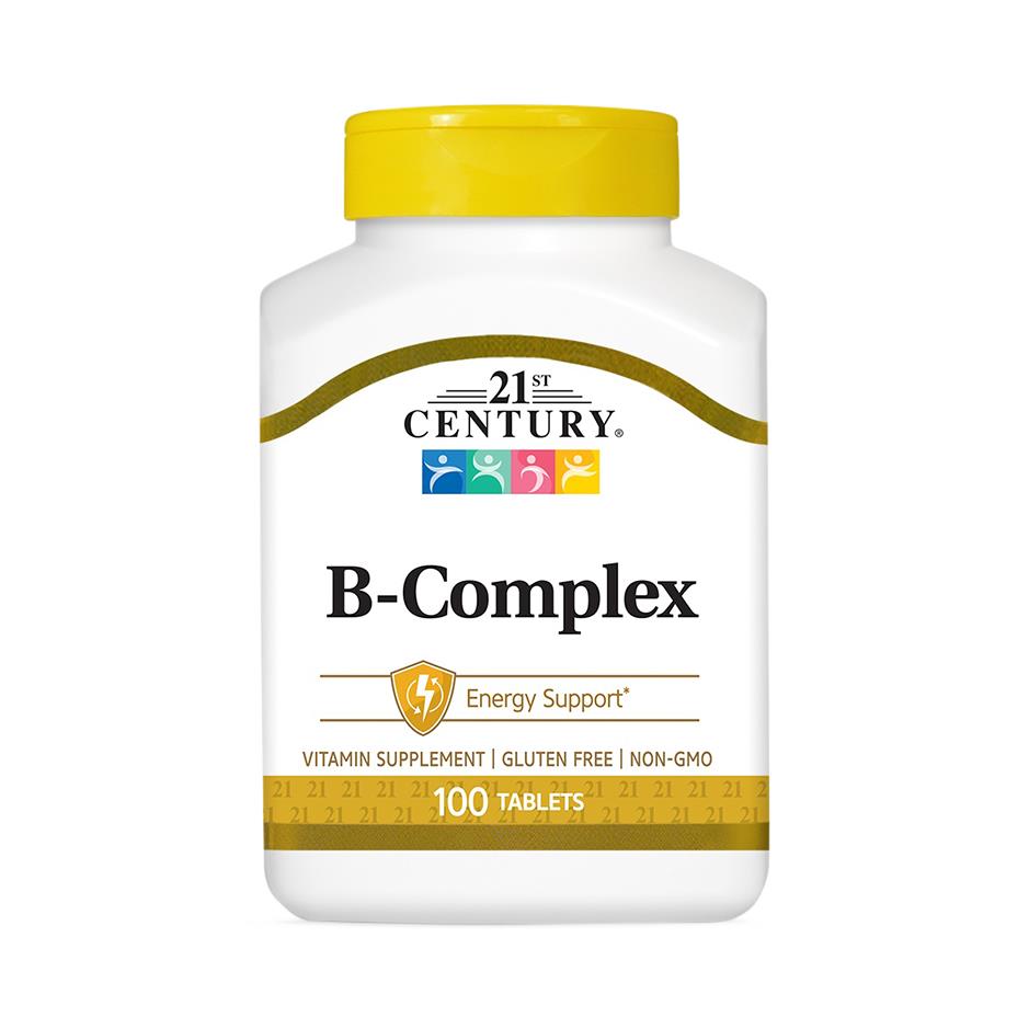 21st Century B-Complex Tablets 100Ct