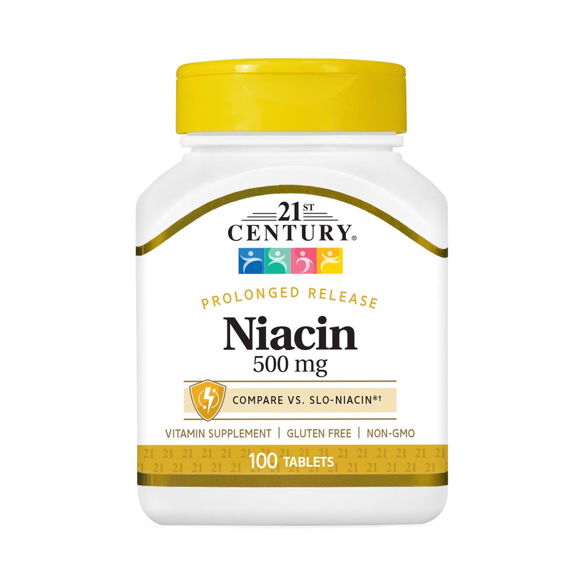 21st Century Niacin Tablets 500mg 100Ct