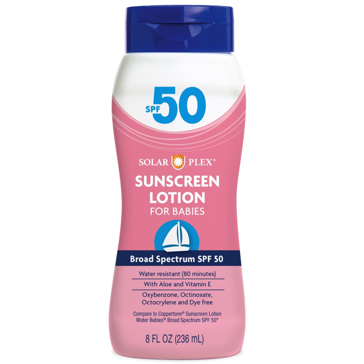 Solar Plex Baby Sunscreen Lotion SPF 50 8oz 1Ct