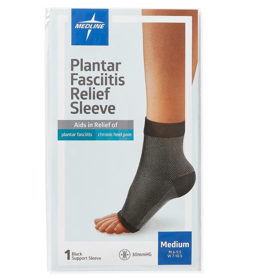 Medline Plantar Fasciitis Relief Sleeve M 1Ct