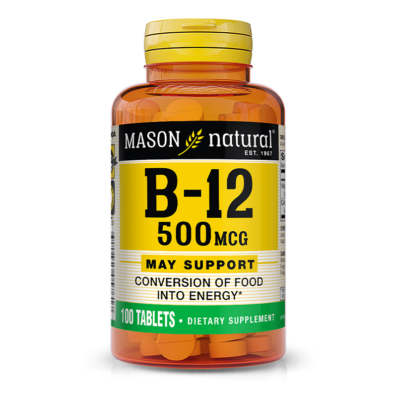 Mason Natural Vitamin B12 Tabs