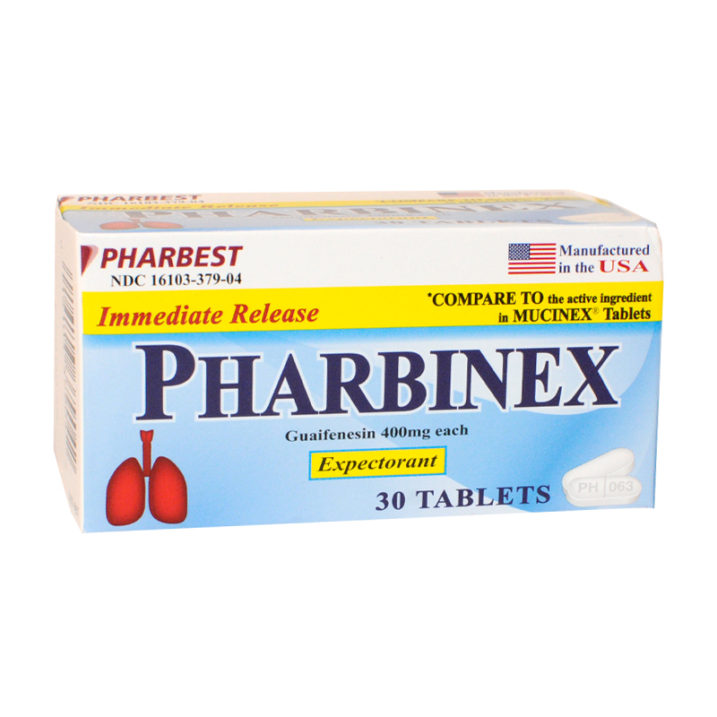 Mucus Relief Tablets compare to Mucinex