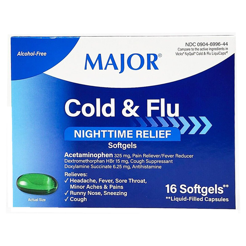 Night Time Cold & Flu compare to NyQuil Cold & Flu