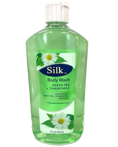 Silk Body Wash Chamomile Green Tea 12oz 1Ct