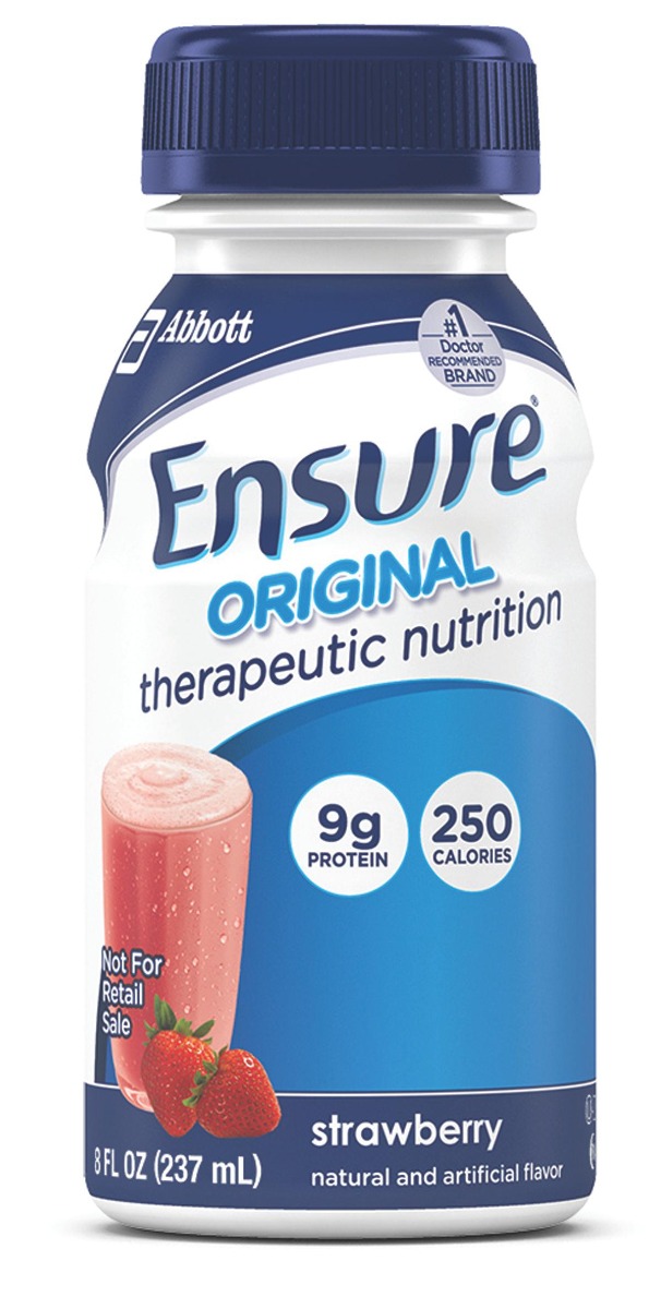 Ensure Original Therapeutic Nutrition Shakes Strawberry 8oz 1Ct