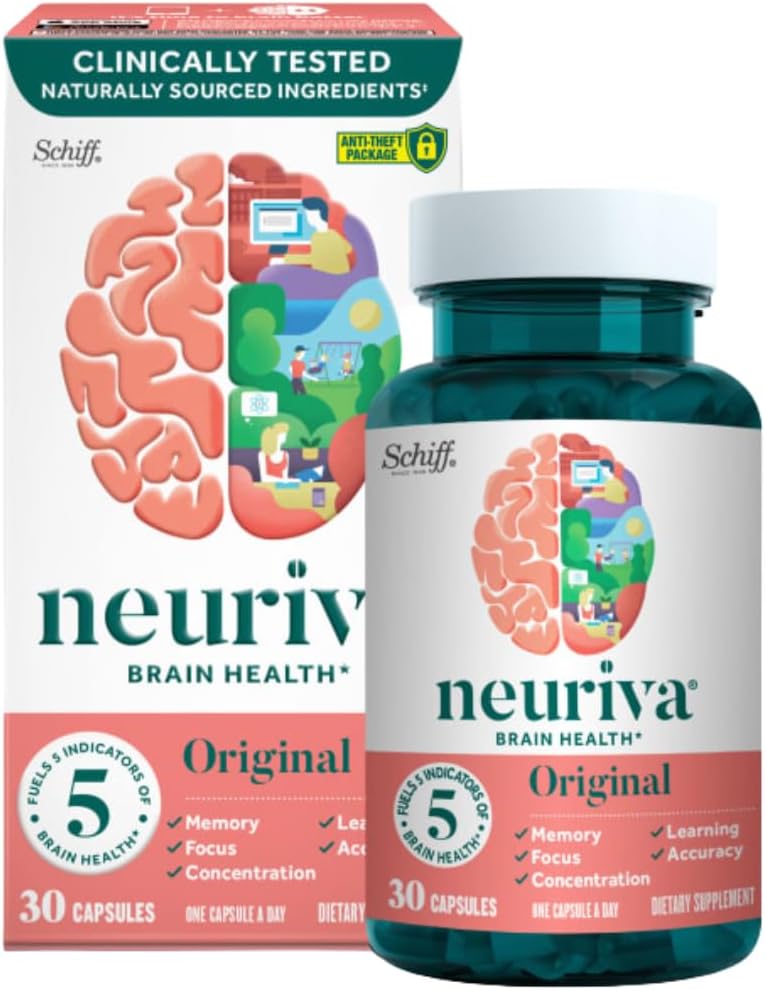 NEURIVA Original Brain Health Supplement 30Ct