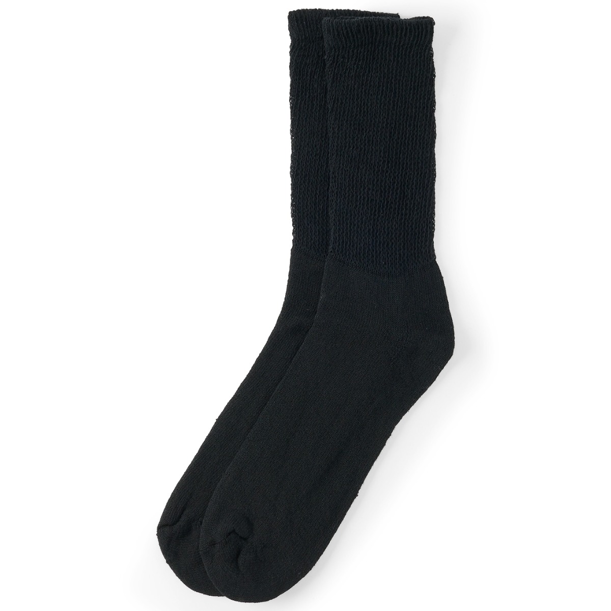 Ultra Soft Diabetic Socks Black M 3Pr