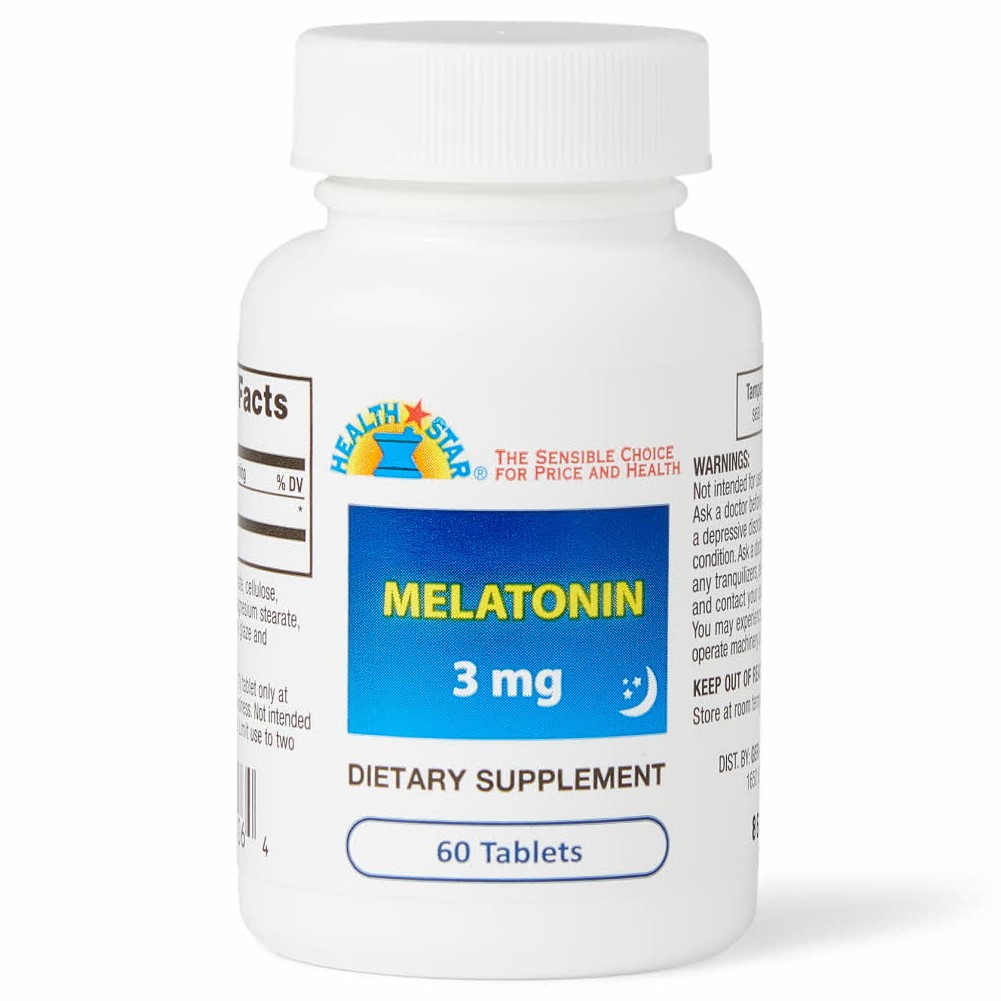 Melatonin Tablets 3mg 60Ct