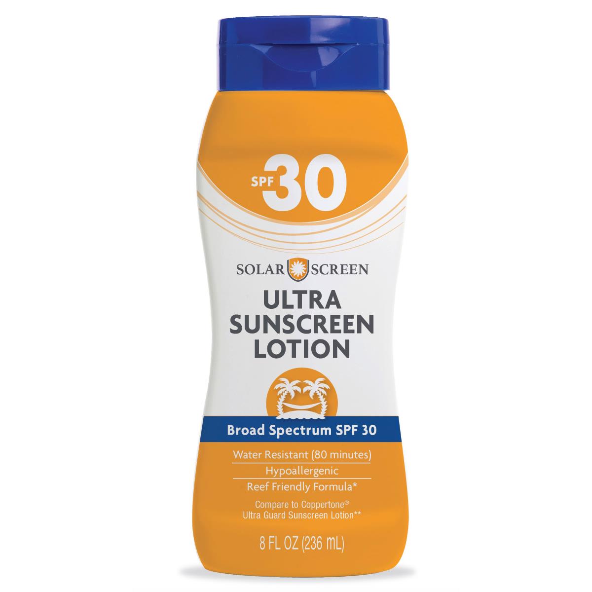 Solar Screen SPF 30 Ultra Sunscreen Lotion 8oz 1Ct