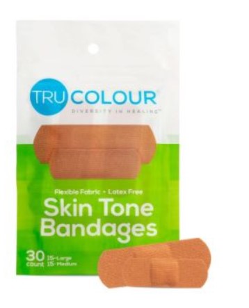 TruColour Bandage Olive/Brown 20Ct