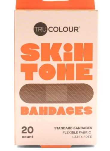TruColour Bandage Brown/Dk Brown 20Ct