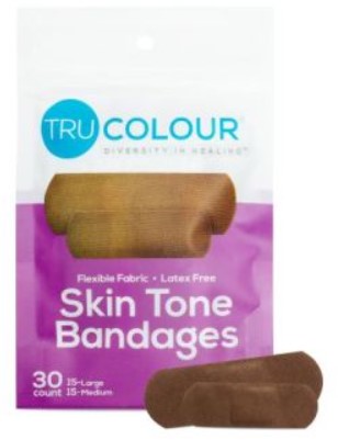 TruColour Bandage Dark Brown 20Ct