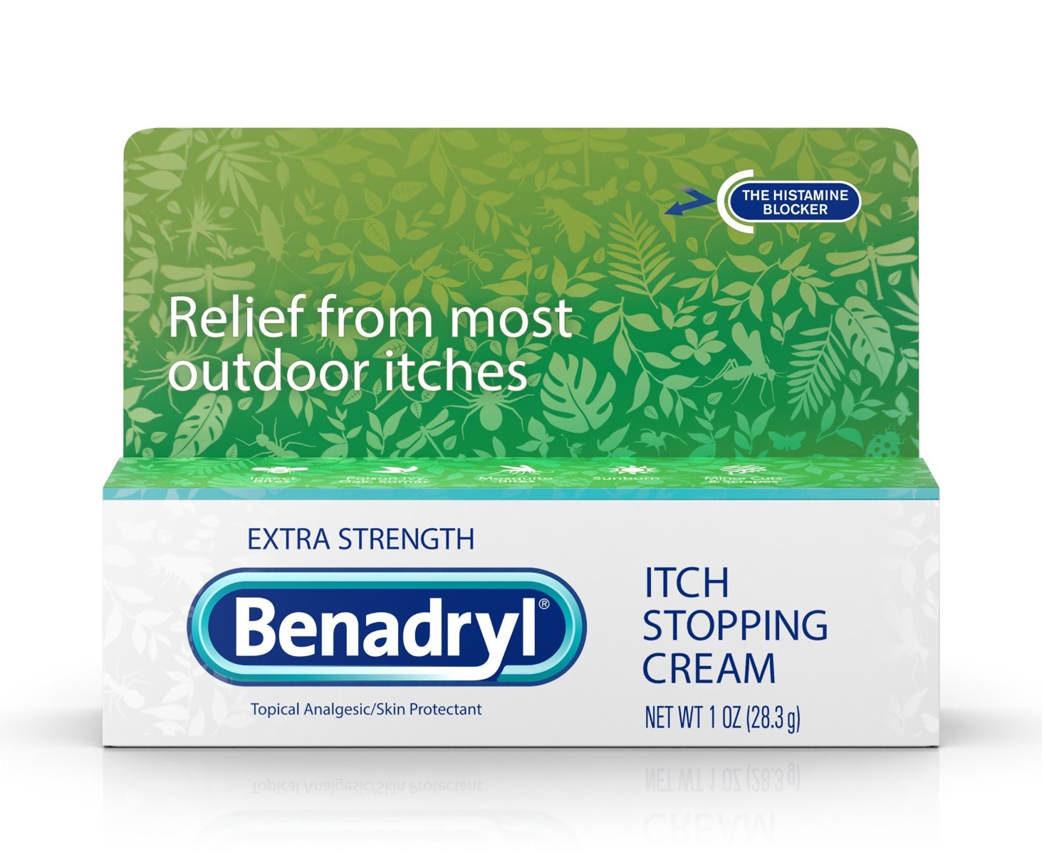 Benadryl Extra Strength Itch Stopping Cream 1oz 1Ct