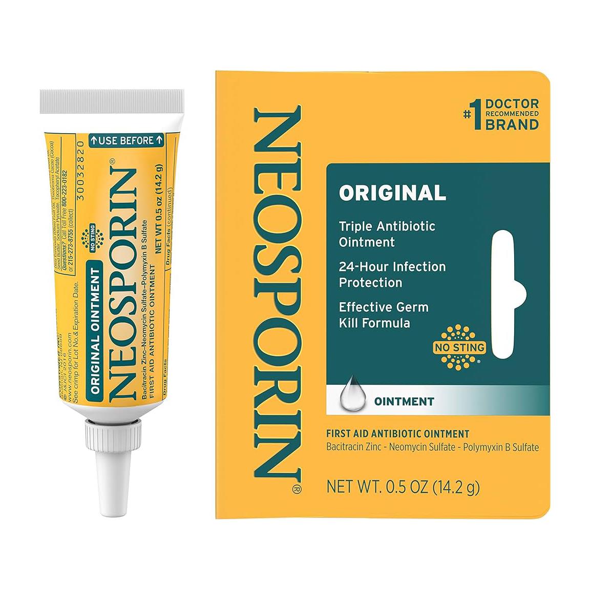 Neosporin Original Triple Antibiotic Ointment 0.5oz 1Ct