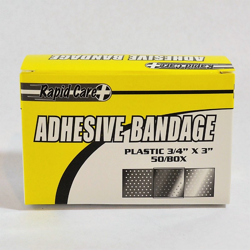 Bandages 3/4in x 3in 50ct
