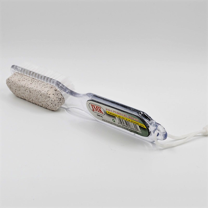 4-in-1 Foot Pumice Stone Nail Brush 1Ct