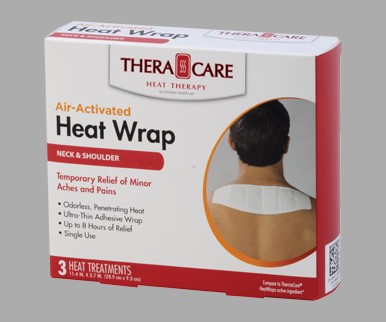 TheraCare Neck / Shoulder Heat Wrap 3Ct